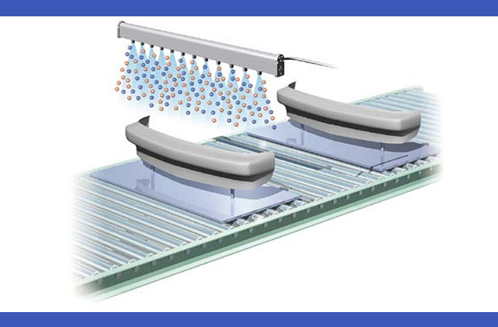 案例：涂装保险杠时的静电消除